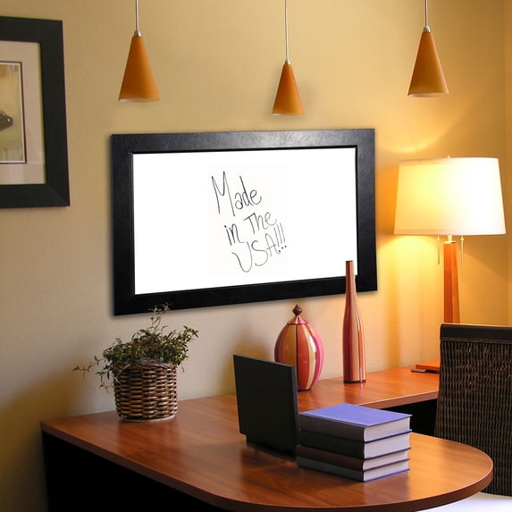 Rayne Mirrors American Made Rayne Black Superior Whiteboard