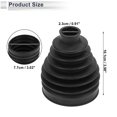 thumbnail image 4 of Unique Bargains No.28023FC000 Outer CV Joint Boot Kit with Clamps for Subaru Forester 2005-2008, 4 of 7