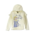 thumbnail image 3 of Disney Frozen Elsa Big Girls Fleece Hoodie and Leggings Outfit Set Toddler to Big Kid, 3 of 5