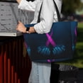 thumbnail image 7 of Naloa Two Human Hands are Holds Pink Ribbon Awareness Large Capacity Beach Bag, Waterproof Sandproof Beach Swim Pool Bag Tote Bag for Women, 7 of 7