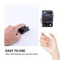 thumbnail image 3 of FUTUREORYY 1Pack Fuse Holder Inverter Circuit Breaker Rectangular Shape Black for Electrical Systems 7.5x4.8x4.7in, 3 of 8