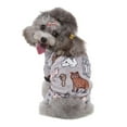 thumbnail image 2 of Shldybc New Style Pet Printing Pattern Warm Fall and winter clothes Four-legged Sweater, Dog Birthday Party Supplies, Pet Clothes on Clearance, 2 of 9