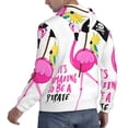 thumbnail image 6 of Cauagu It'S Flamazing To Be A Pirate for Men's Pullover Hooded Sweatshirt Athletic Casual Hoodie Aautumn Hoodie Sweatshirt for Men Pullover Casual Hooded Sweatshirt-Medium, 6 of 7