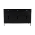 thumbnail image 5 of Ryder 50" Modern Fluted Door Solid Wood Console Storage TV Stand Cabinet, 5 of 5