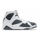 thumbnail image 2 of Ni - ke Ni - ke Air Jordan 7 Retro Flint White/Varsity Purple Leather Men's Sneakers 12, 2 of 5