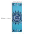 thumbnail image 1 of Yoga Mat Print Qucik Dry Non-Slip Foldable Yoga Towel Fitness Blanket, 1 of 2