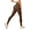 Brown, variant on Riforla Womens Leggings Seamless High Waist Lifting Workout Running Training Fitness Leggings Pants for Women Beige XL