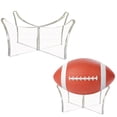 thumbnail image 3 of Transemion Ball Holder Stable Structure Premium Material Balls Racks Save Space Spheres Shape Handy Installation Football Stand Transparent 1Set, 3 of 6