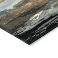 thumbnail image 3 of Addison Rugs Chantille Indoor/Outdoor Transitional Abstract Black Machine Washable Rectangle Rug, 10' x 14', 3 of 8