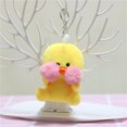 thumbnail image 1 of LLavero de pato Lalafanfan de 13cm para niños muñeco con colgante Tmvgtek de pato de peluche de estilo coreano con ácido hialurónico animales de peluche juguetes suaves regal, 1 of 9