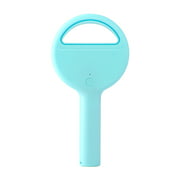 Portable Fan USB Rechargeable Bladeless Fan Handheld Mini Cooler Blue