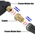 thumbnail image 4 of 1 Piece M22 15mm Male To 14mm Female Pressure Washer Coupler Compatible With Standard Power Washer Hose, 4 of 4