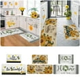 thumbnail image 5 of Sunflower Festival Doormat Set Decorative Kitchen Rugs for Home Holiday Floor Mat Comfortable Summer Carpet, 5 of 5