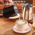 thumbnail image 5 of Totoro Hero350/600ML Coffee Milk Frothing Jug Stainless Steel Latte Art Milk Frother Pitcher with Scale Kitchen Espresso Coffee Accessories, 5 of 10