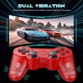 thumbnail image 5 of Turpow 2 Pack Controller for P3, Wireless Bluetooth Controller Gamepad Joystick, Double Vibrating Controller for P3 with Charger Cable Cord Thump Grips，2 Charging Cables - Red&Blue, 5 of 8