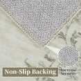 thumbnail image 6 of GlowSol 8'x10' Area Rug Modern Floral Area Rug Border Rugs for Living Room Bedroom Farmhouse Soft Foldable Area Rug, Beige, 6 of 8