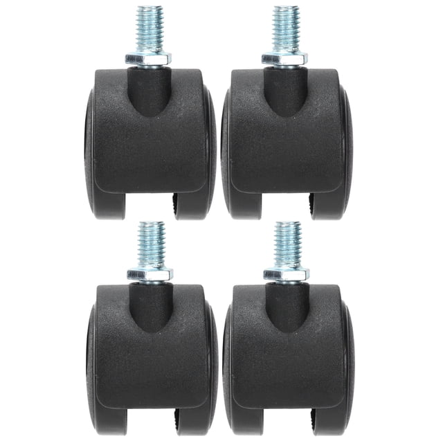 Universal Caste, 1.5in Universal Wheel 4Pcs Carrying Capacit Cabinet Caster Furniture Accessory For Cribs For Cabinets For Bookshelves
