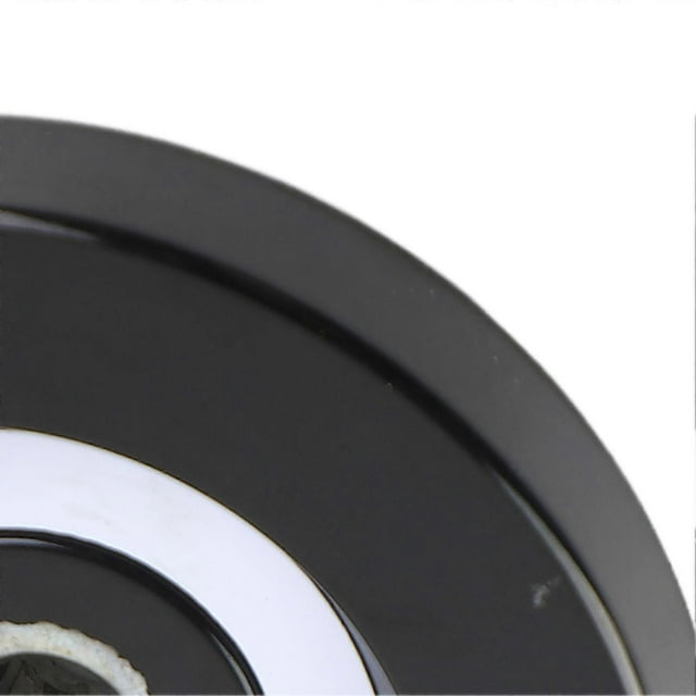 1 black wavy rear handwheel for milling machine with rotating handle (10 x 80 mm)