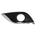 thumbnail image 1 of Parrilla de Luz de Niebla Frontal Izquierda No.622576W80A Inserciones de Cubierta de Luz de Niebla Inferior Frontal para Nissan Versa 2015-2018 Tono Negro Plateado ABS 1 Pc, 1 of 6