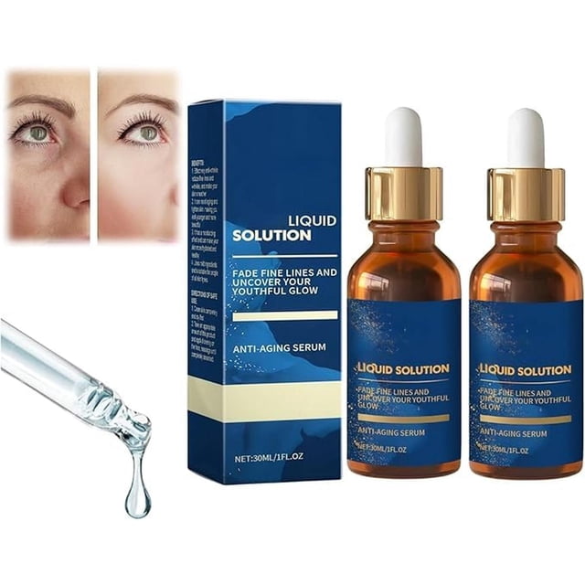 Suero Facial con Colágeno Olavita S para Reducción de Arrugas y Anti-envejecimiento 30ML Pack de 2
