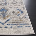 thumbnail image 3 of SAFAVIEH Palma Zoe Aztec Area Rug, Beige/Light Blue, 9' x 12', 3 of 8