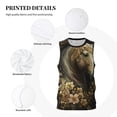 thumbnail image 3 of Naloa Palatial Gold Pattern Horse Basketball Jersey Reversible Men's Mesh Athletic Sports Shirts Training Practice S-4XLMedium, 3 of 6
