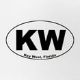thumbnail image 2 of CafePress - KW (Key West) - Adjustable Unisex Printed Trucker Hat with Mesh Back, 2 of 8