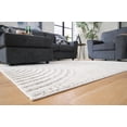 thumbnail image 3 of Signature Design by Ashley Contemporary Lambworth 5'3" x 7' Rug  Gray/Cream, 3 of 4