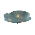 thumbnail image 2 of Meyda Tiffany 132122 13" W Organic Art Glass Window Pane Flush Mount Ceiling Fixture -, 2 of 4