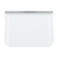 thumbnail image 1 of Food Storage Bag Leak-proof Easy Seal Silica Gel Vegetable Fruit Freezer Gallon Bag for Home, 1 of 12