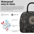 thumbnail image 3 of Lunch Bag Lunch Box for Women Reusable Insulated Lunch Bags,Water-Resistant Gothic Cooler Lunch Tote Bag, Large Capacity for Work Travel Picnic, 3 of 6