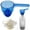 Blue, variant on Measuring Spoons for Coffee, Teaspoon Measuring Spoons, Multi-Use Measuring Cup, Powder & Liquid Measuring Tool, Compact Funnel, Multifunctional Measuring Spoon Funnel for Protein Powder,Blue