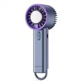 thumbnail image 1 of Ventilador de Mano con Compresor de Hielo, Recargable por USB, Refrigeración Semiconductora, Portátil, Pequeño, Turbo, Aire Acondicionado., 1 of 5