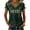 Green, variant on 2026 New Mexico Soccer Jersey Women, Mexican Jersey Soccer T-Shirt, Jersey De Mexico V-Neck Short Sleeve Football Shirt, Athletic Training Uniform for Adult