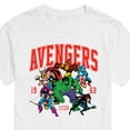 thumbnail image 3 of Marvel The Avengers - Collegiate - Adult Short Sleeve Graphic T-Shirt, 3 of 5