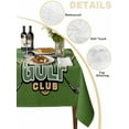 thumbnail image 3 of Golf Club Green Tablecloth Rectangle Table Cloth 60x120 ,Waterproof Outdoor Table Cloth Covers Decorative Table Protector ,Abstract Vintage Golf Sports Washable Table Cover for Kitchen Dinning Party, 3 of 8