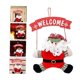 thumbnail image 1 of Christmas Name Plate Door Hanging Hangers to Decorate Plush Doll Fireplace Decor Welcome Door Sign Winter Wreath, 1 of 5