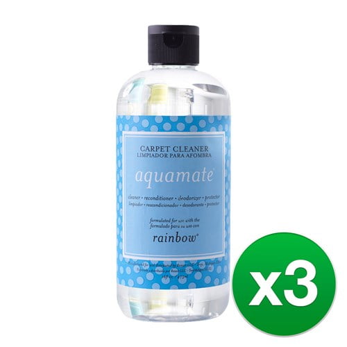 Genuine Rainbow Vacuum Cleaner Aquamate Carpet Rug Cleaner Shampoo (3