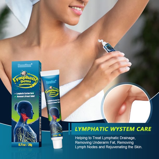 Lymph Detoxification Cream, Lymphatic Detox Ointment, Slimming Armpit