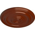 thumbnail image 3 of Ekena Millwork 19 3/4"OD x 1 1/2"P Kepler Traditional Ceiling Medallion (For Canopies up to 4 1/2"), Hand-Painted Firebrick, 3 of 5