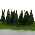 thumbnail image 3 of Juguete Modelo de árbol de Pagoda Pintado HO OO 100 Piezas para Paisaje de de de Carretera, 3 of 9