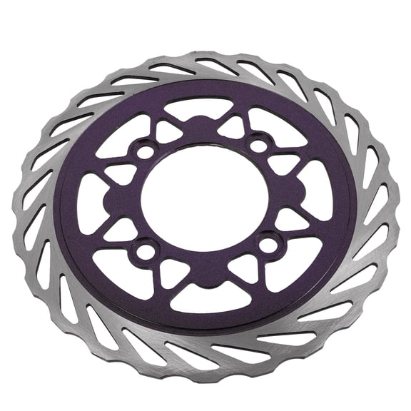 RENACLIPY Motorcycle Brake Caliper Cover Brake Disc Silver 1 Pcs