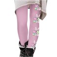 thumbnail image 2 of Lilgiuy 2024 Easter Bunny Print Workout Leggings for Women Girls Yoga Pants Slim High Waist Plus Size Compression Tights Pants(Pink,XL), 2 of 4