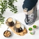 thumbnail image 5 of Mixpresso Cafetera de una porción Compatible con cápsulas K-Cup y café molido Cafetera de 30 oz Una porción 5 tamaños de preparación Se adapta a una taza de viaje de hasta 14 oz Cafetera gris Bandeja Mixpresso NA, 5 of 6