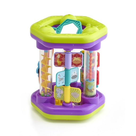 Kidoozie Flip 'n Roll Hexagon Ages 6 month   Infant Toddler Learning Toy