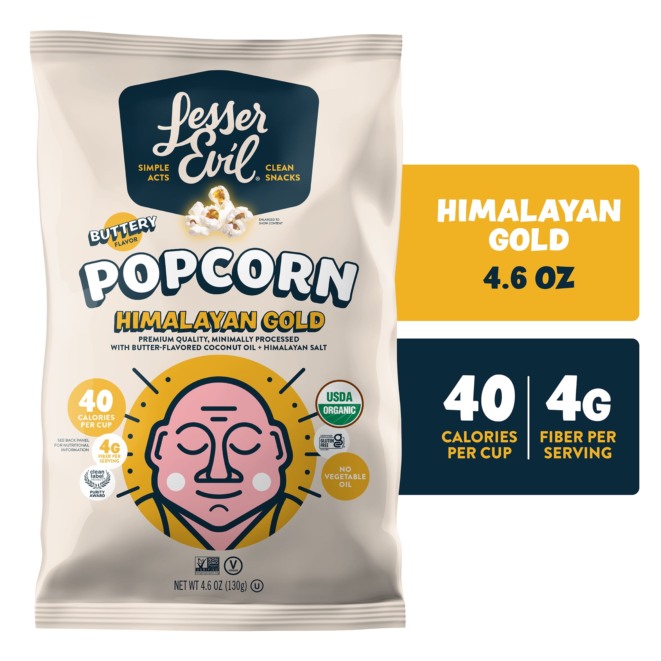 Organic Himalayan Gold Popcorn