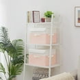 thumbnail image 4 of GRANNY SAYS Storage Baskets with Lids, Decorative Storage Boxes, Foldable Clothes Storage Bins for Closet, Pink, 2-Pack, 4 of 8