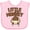 AD-Pink, variant on Inktastic Little Monkey Boys or Girls Baby Bib