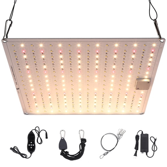 LED Grow Light 3x3ft Coverage with New Full Spectrum 100Watt Plant Growing Lamps for Indoor Plants Greenhouse Veg Bloom Light Hydroponic Growing Lamps, 1 Pack