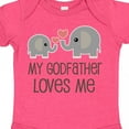 thumbnail image 4 of Inktastic My Godfather Loves Me Godson Boys or Girls Baby Bodysuit, 4 of 5